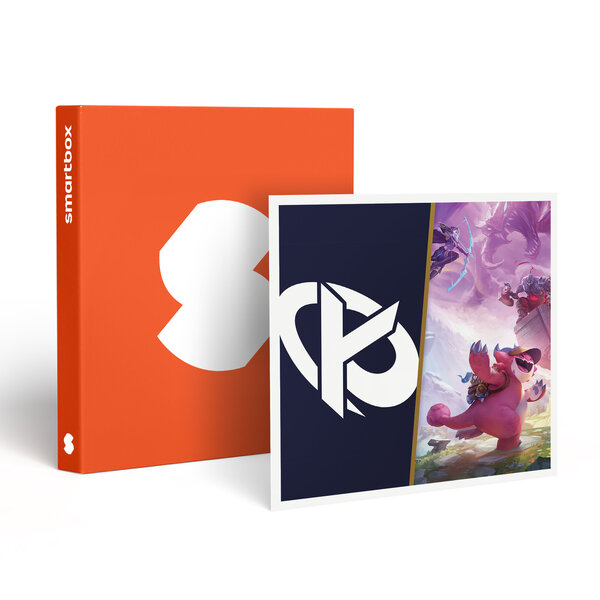 SMARTBOX - Coffret Cadeau Bon cadeau de 49 90 € sur l'e-shop de la Karmine Corp et de 20 € sur Teamfight Tactics -  Multi-thèmes
