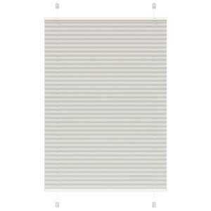 vidaXL Store plissé gris clair 95x150 cm largeur du tissu 94 4 cm