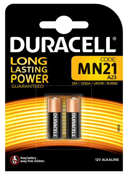 Duracell 2 piles 12V alcalines MN21 (lot de 2)