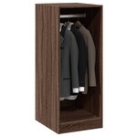 vidaXL Garde-robe sonoma gris 48x41x102 cm bois d'ingénierie