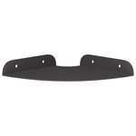 vidaXL Étagère flottante avec étagère 2 Pièces Noir 15 x 15 x 2 cm