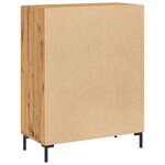 vidaXL Buffet chêne artisanal 69 5x34x90 cm bois d'ingénierie