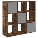 vidaXL Buffet Chêne fumé 102 x 31 x 99 5 cm