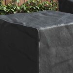 vidaXL Housse pour meubles Uni Noir 82 x 82 x 65 cm Tissu Oxford 600D