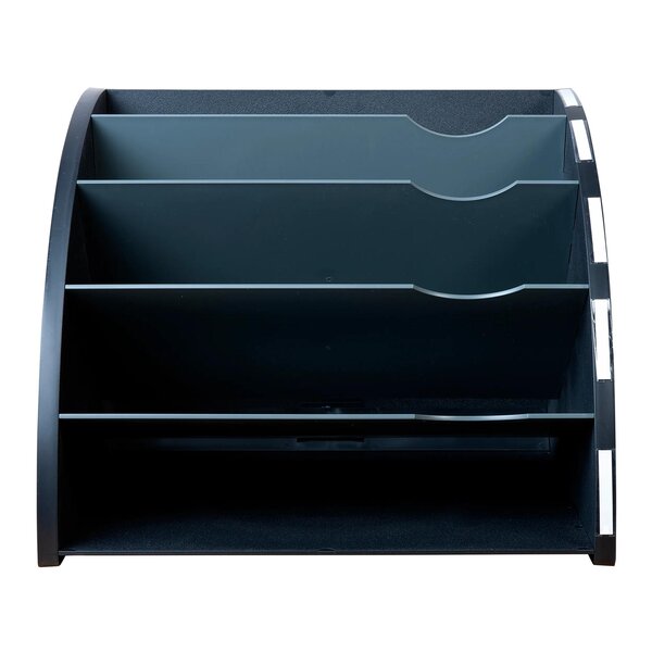 Trieur Ergonomique The Corner 1928 5 Compartiments - Noir/gris - X 3 - Exacompta