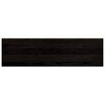 vidaXL Marches d'escalier 12 Pièces marron foncé 90x30x2 cm chêne massif