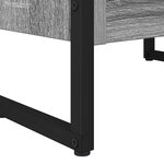 vidaXL Bibliothèque Gris Sonoma 80 x 30 x 155 cm Bois d'ingénierie