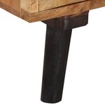 vidaXL Meuble TV 145x35x35 cm Bois d'acacia massif