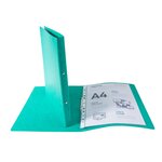Classeur carte lustrée Nature Future® 2 anneaux 15mm A4 Vert EXACOMPTA