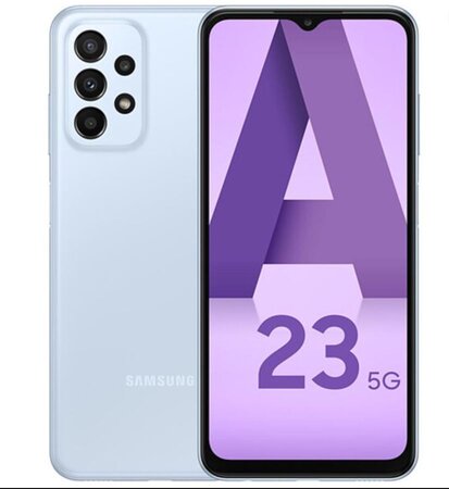 Samsung galaxy a23 5g dual sim - bleu - 128 go - parfait état