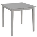 vidaXL Mobilier de salle à manger 5 Pièces MDF Gris