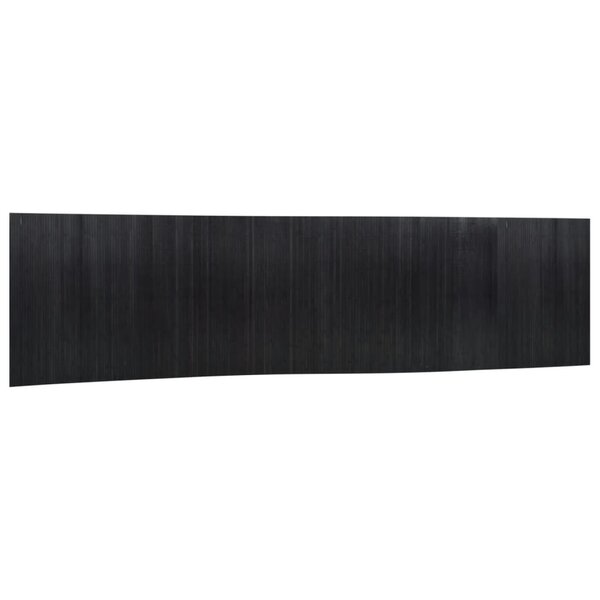 vidaXL Cloison de séparation noir 165x800 cm bambou