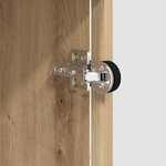 vidaXL Buffet chêne artisanal 35 x 37 x 76 cm Bois d'ingénierie