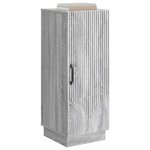 vidaXL Buffet Sonoma gris 33 x 34 5 x 87 cm Bois d'ingénierie