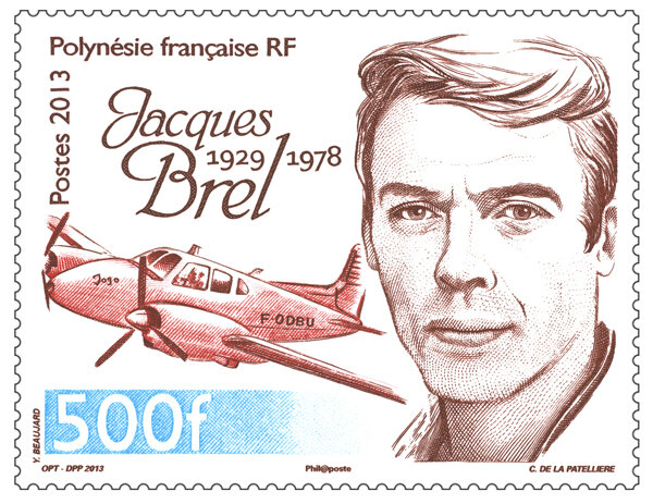 Polynésie Française - Jacques Brel