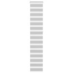 vidaXL Store zèbre gris clair largeur du tissu 35 9 cm polyester