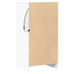 vidaXL Buffet avec LED blanc 42 5x34x85 cm bois d'ingénierie