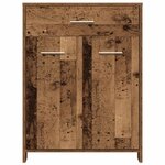 vidaXL Ensemble de meubles salle de bain 4 Pièces bois d'ingénierie