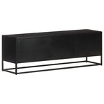 vidaXL Meuble TV 120x30x40 cm Bois de manguier brut