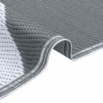 vidaXL Tapis d'extérieur ARAKIL Gris 300 x 400 cm PP