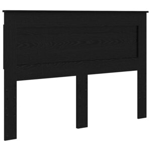 vidaXL Tête de lit Chêne noir 150 cm Bois d'ingénierie