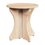 vidaXL Table basse 3 Pièces Naturel 46 x 46 x 47 cm Bois massif en pin