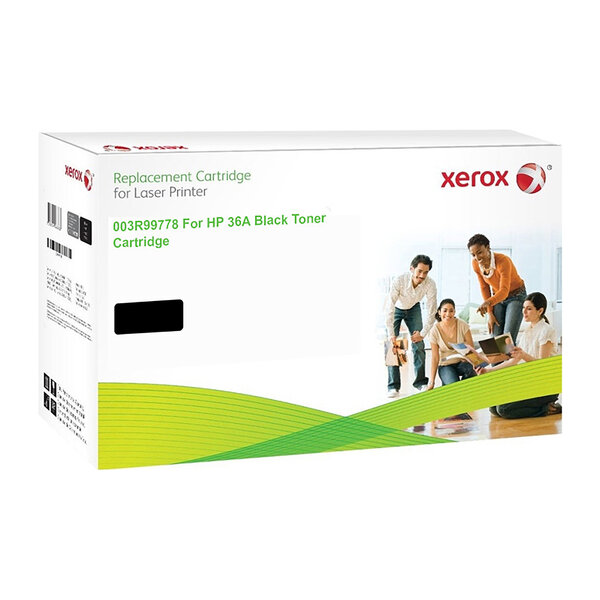 Toner xerox noir alternative pour hp 36a ( cb436a)
