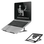 Newstar support pliable d'ordinateur portable 10"-17" noir