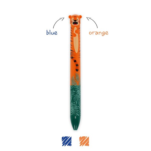 Legami CLICK0028 - Stylo à Bille à deux Couleurs - Click&Clack