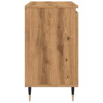 vidaXL Armoire de salle de bain chêne artisanal 58x33x60 cm
