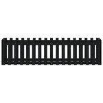 vidaXL Lit surélevé de jardin design de clôture 200x50x50cm pin massif