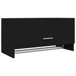 vidaXL Garde-robe noir 70x32 5x35 cm bois d'ingénierie