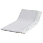 vidaXL Coussins de Matelas Blanc 100 x 200 cm
