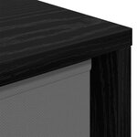 vidaXL Buffet Chêne noir 68 5 x 32 x 67 cm