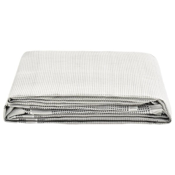 vidaXL Tapis de tente 250x250 cm Gris