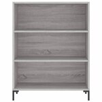 vidaXL Bibliothèque sonoma gris 69 5x32 5x90 cm bois d'ingénierie