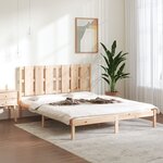 vidaXL Cadre de lit sans matelas 150x200 cm bois massif
