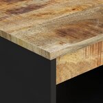 vidaXL Table basse 90x50x40 cm bois de manguier massif