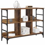 vidaXL Buffet Marron 102 x 32 x 73.5 cm Bois d'ingénierie