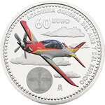 Monnaie GENERAL AIR AND SPACE ACADEMY Princesa Leonor Argent 60€ Euro Spain 2026