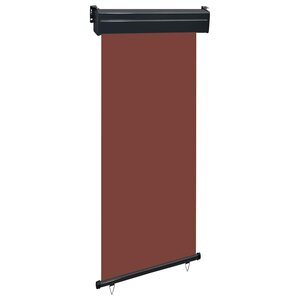 vidaXL Auvent latéral de balcon 85x250 cm Marron