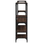 vidaXL Meuble TV chêne marron 206 5x28 5x95 cm bois d'ingénierie