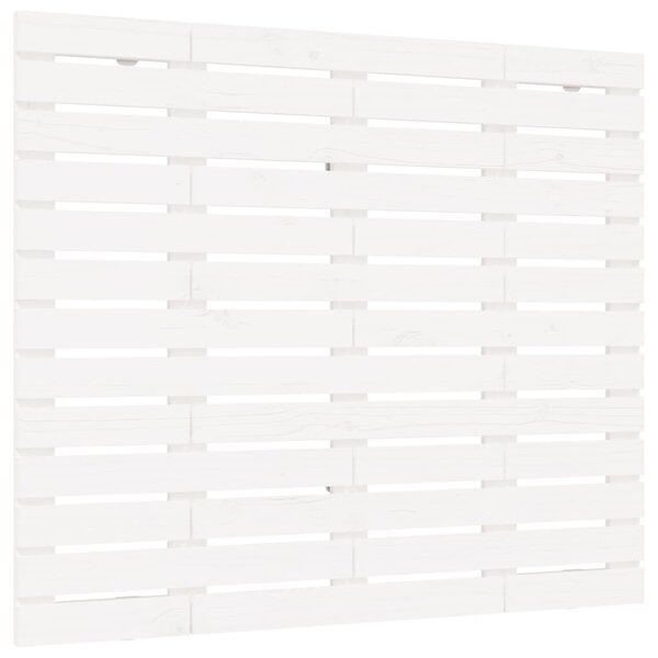 vidaXL Tête de lit murale Blanc 96x3x91 5 cm Bois massif de pin