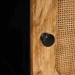 vidaXL Table basse Naturel 80 x 50 x 40 cm Bois de mangue massif