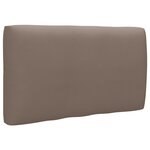 vidaXL Canapé d'angle palette de jardin marron miel bois pin imprégné