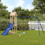 vidaXL Aire de jeux d'extérieur bois de pin massif