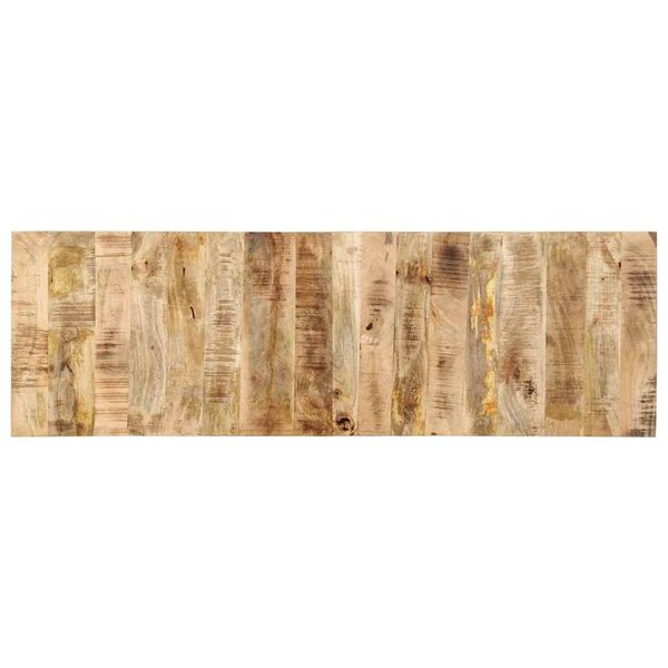 vidaXL Tête de lit 160 cm bois de manguier brut massif