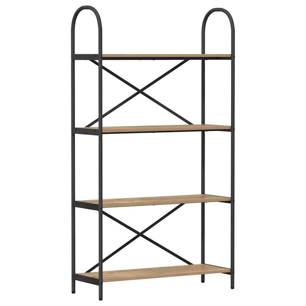 vidaXL Étagère Chêne artisanal 80 x 30 x 146 cm Bois d'ingénierie