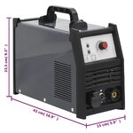 vidaXL Cutter à plasma 40 A