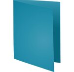 Paquet de 10 chemises ROCK'S 220 turquoise x 10 EXACOMPTA